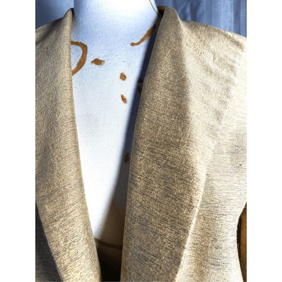 Dana Buchman Blazer Petite 10 Women's Gold Multi Thread Blazer - Picture 2 of 5